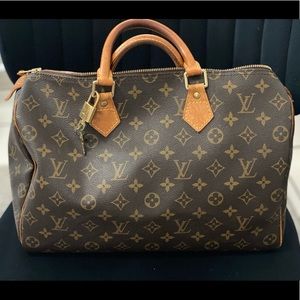 Authentic Louis Vuitton Speedy 35